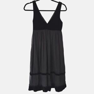 Ruth Dress 2 Y2K Black Silk Velvet Babydoll Whimsigoth Dark Fairy